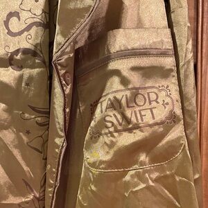 Taylor Swift Fearless Gold Satin Pajama Set